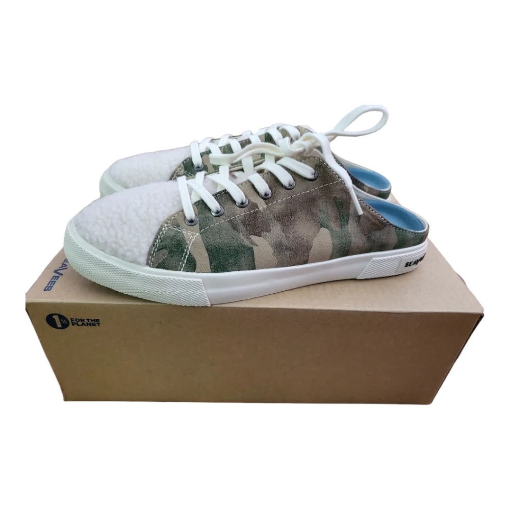 SeaVees Latigo Mule distressed twill Womens Size 11 New